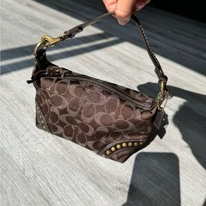 Brown Coach Shoulder/handbag SOLDDDD
